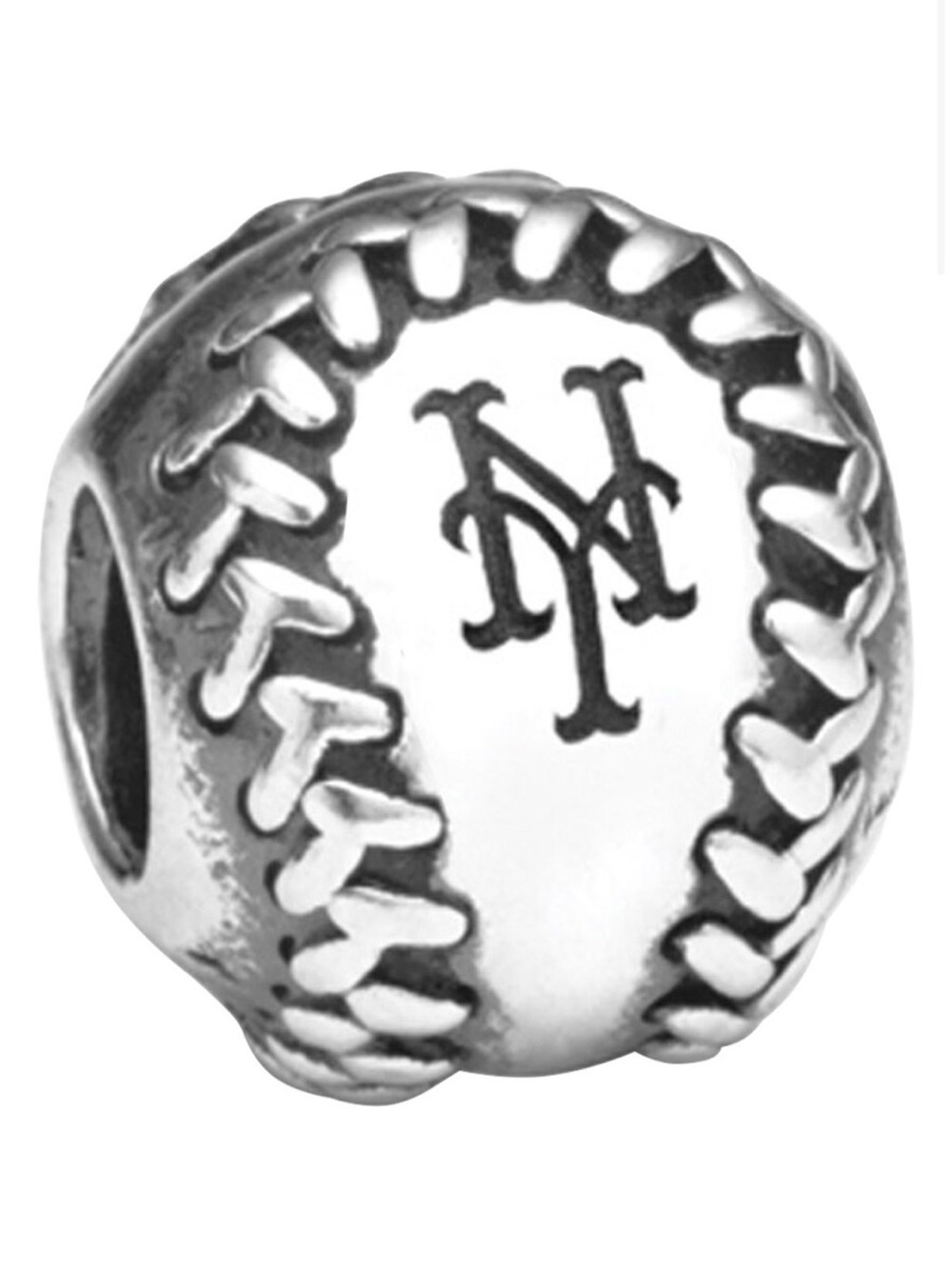 Pandora Baseball NY METS charm